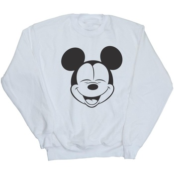 textil Hombre Sudaderas Disney Mickey Mouse Closed Eyes Blanco