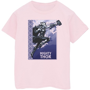 textil Niño Camisetas manga corta Marvel Thor Love And Thunder Mighty Thor Rojo