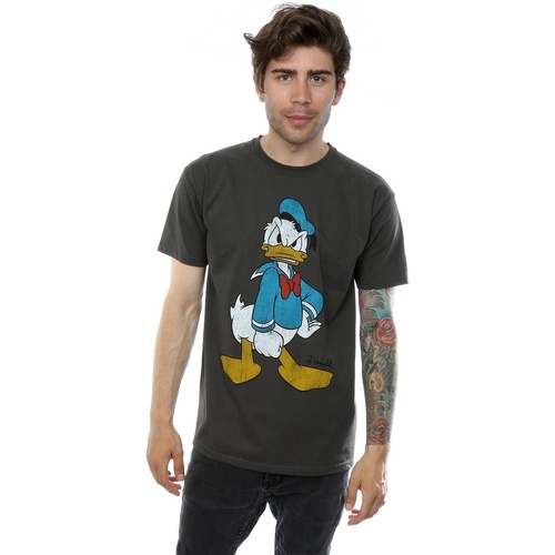 textil Hombre Camisetas manga larga Disney Donald Duck Angry Multicolor