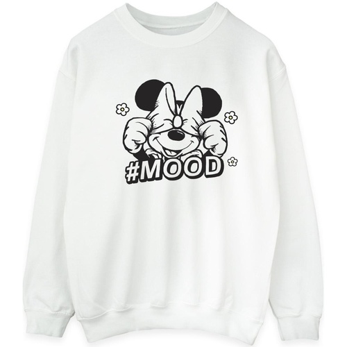textil Hombre Sudaderas Disney Minnie Mouse Mood Blanco