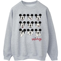textil Hombre Sudaderas Disney Mickey Mouse Many Faces Gris