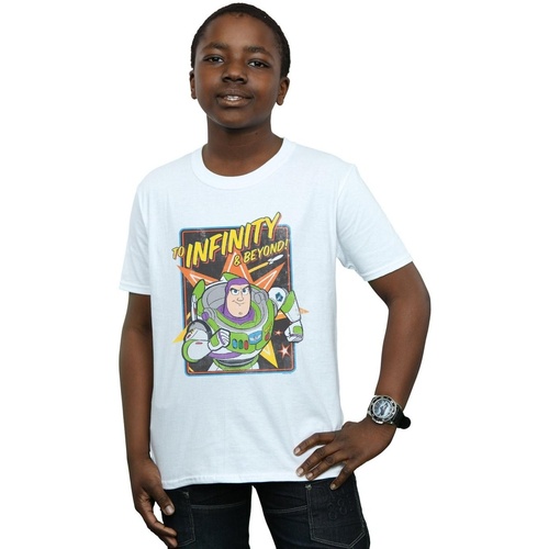 textil Niño Tops y Camisetas Disney Toy Story 4 Buzz To Infinity Blanco