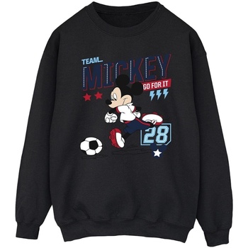 textil Hombre Sudaderas Disney Mickey Mouse Team Mickey Football Negro