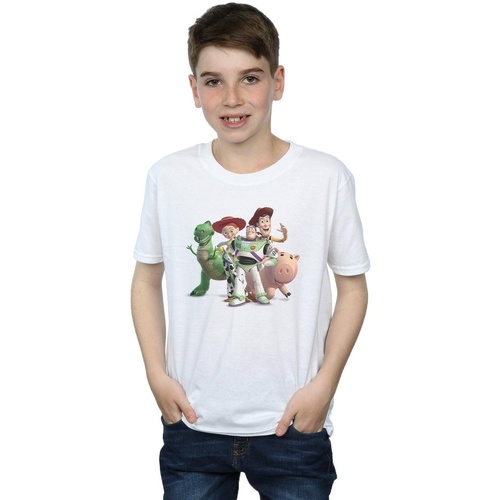 textil Niño Camisetas manga corta Disney Toy Story 4 Group Blanco