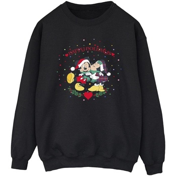 textil Hombre Sudaderas Disney Mickey Mouse Mickey Minnie Christmas Negro