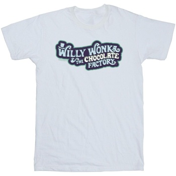textil Niño Camisetas manga corta Willy Wonka  Blanco