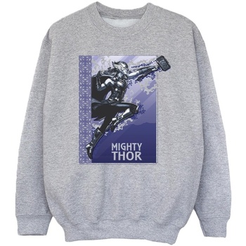 textil Niña Sudaderas Marvel Thor Love And Thunder Mighty Thor Gris