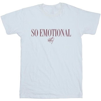 textil Niño Camisetas manga corta Whitney Houston So Emotional Blanco