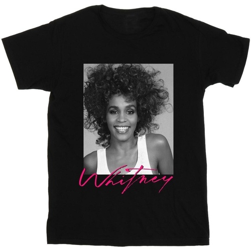 textil Niño Camisetas manga corta Whitney Houston  Negro
