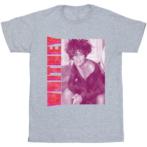 textil Niño Camisetas manga corta Whitney Houston WHITNEY Pose Gris