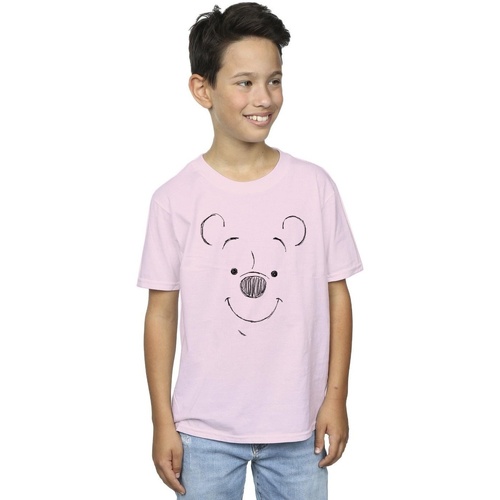 textil Niño Camisetas manga corta Disney Winnie The Pooh Winnie The Pooh Face Rojo