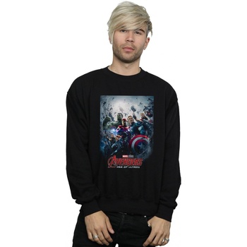 textil Hombre Sudaderas Marvel Studios Avengers Age Of Ultron Poster Negro