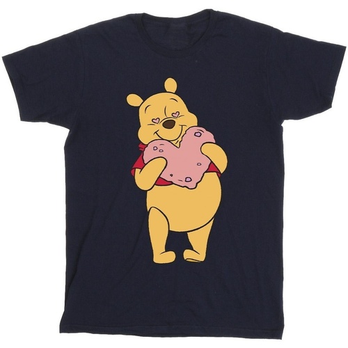 textil Niño Camisetas manga corta Disney Winnie The Pooh Heart Eyes Azul