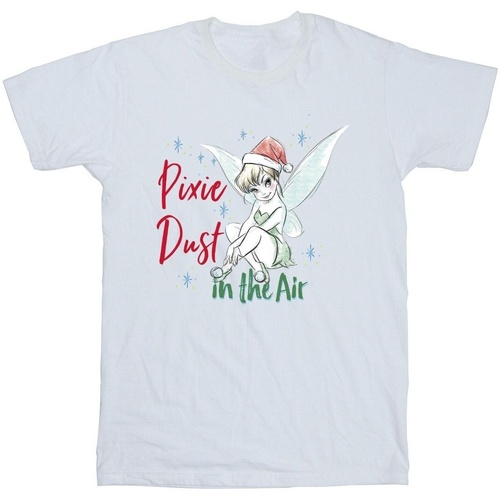 textil Niña Camisetas manga larga Disney Tinker Bell Pixie Dust Blanco