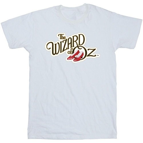 textil Niño Camisetas manga corta The Wizard Of Oz Shoes Logo Blanco