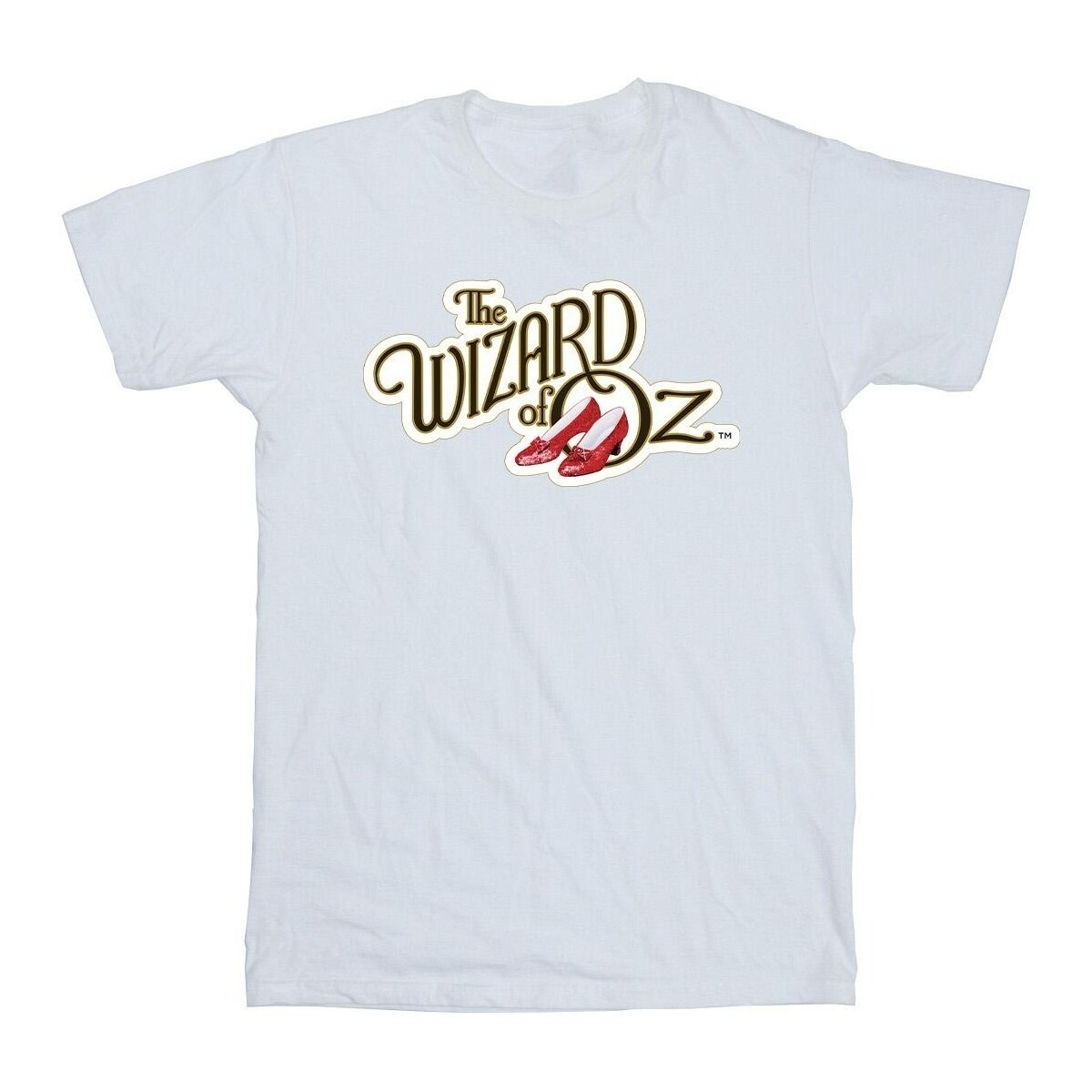 textil Niño Camisetas manga corta The Wizard Of Oz Shoes Logo Blanco
