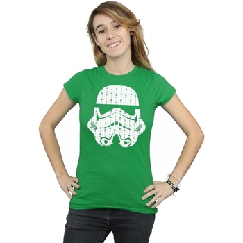 textil Mujer Camisetas manga larga Disney BI41225 Verde