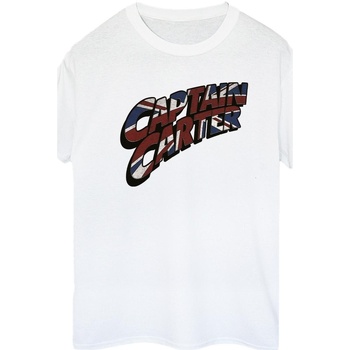 textil Mujer Camisetas manga larga Marvel What If Captain Carter Blanco