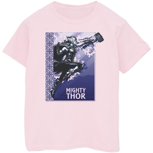 textil Niña Camisetas manga larga Marvel Thor Love And Thunder Mighty Thor Rojo