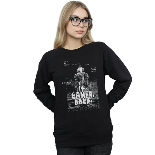 textil Mujer Sudaderas It Chapter 2 It Comes Back Negro