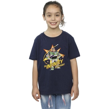 textil Niña Camisetas manga larga Disney Toy Story Buzz To Infinity Azul