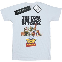 textil Niña Camisetas manga larga Disney Toy Story Movie Poster Blanco