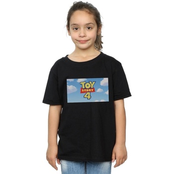 textil Niña Camisetas manga larga Disney Toy Story 4 Cloud Logo Negro