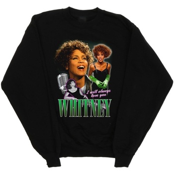 textil Niña Sudaderas Whitney Houston I Will Always Love You Homage Negro