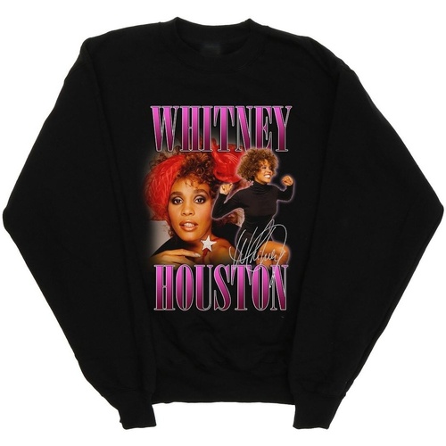 textil Niña Sudaderas Whitney Houston Signature Homage Negro