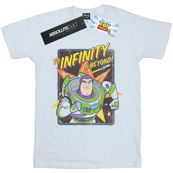 textil Niña Camisetas manga larga Disney Toy Story 4 Buzz To Infinity Blanco