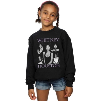 textil Niña Sudaderas Whitney Houston Multiple Pose Negro