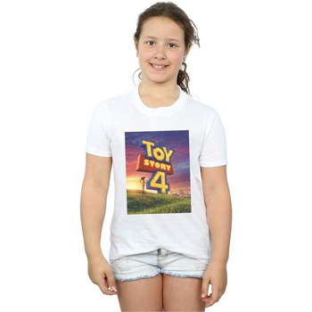 textil Niña Camisetas manga larga Disney Toy Story 4 We Are Back Blanco