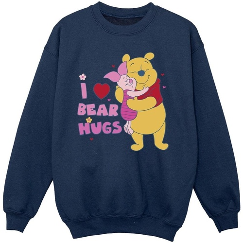 textil Niña Sudaderas Disney Winnie The Pooh Mum Best Hugs Azul
