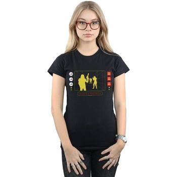 textil Mujer Camisetas manga larga Disney Stormtrooper Targeting Computer Negro