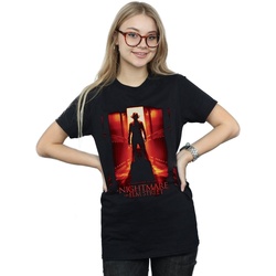 textil Mujer Camisetas manga larga A Nightmare On Elm Street He Knows Where You Sleep Negro