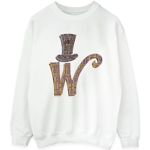 textil Mujer Sudaderas Willy Wonka W Logo Hat Blanco