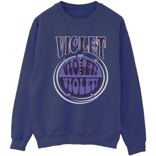 textil Mujer Sudaderas Willy Wonka Violet Turning Violet Azul