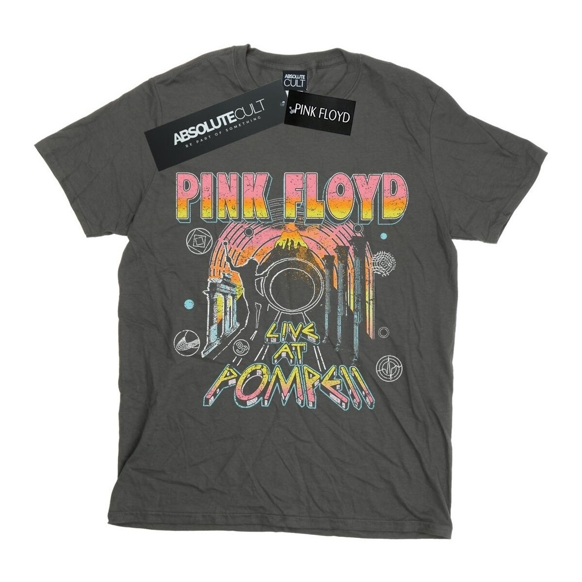 textil Mujer Camisetas manga larga Pink Floyd Live At Pompeii Multicolor