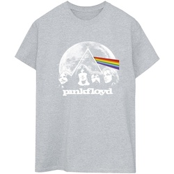 textil Mujer Camisetas manga larga Pink Floyd Moon Prism Blue Gris