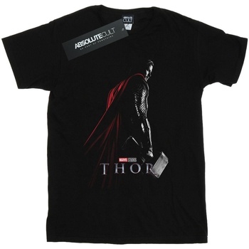 textil Hombre Camisetas manga larga Marvel Studios Thor Poster Negro