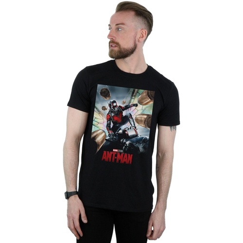 textil Hombre Camisetas manga larga Marvel Studios Ant-Man Poster Negro