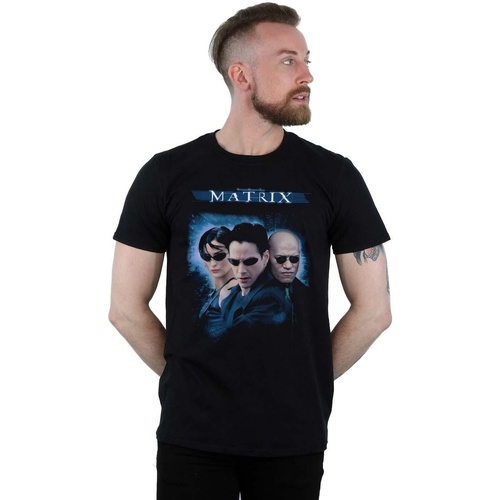 textil Hombre Camisetas manga larga The Matrix Code Group Negro