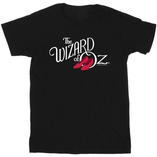 textil Niña Camisetas manga larga The Wizard Of Oz Ruby Slippers Logo Negro