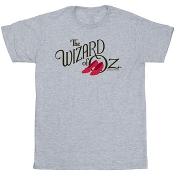 textil Niña Camisetas manga larga The Wizard Of Oz Ruby Slippers Logo Gris
