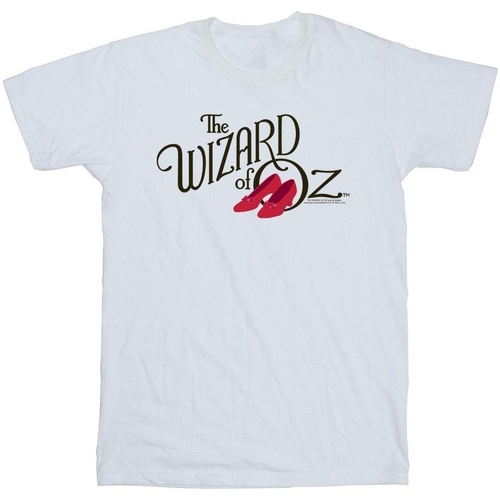 textil Niña Camisetas manga larga The Wizard Of Oz Ruby Slippers Logo Blanco