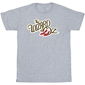 textil Niña Camisetas manga larga The Wizard Of Oz Shoes Logo Gris