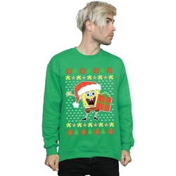 textil Hombre Sudaderas Spongebob Squarepants Ugly Christmas Verde