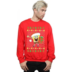 textil Hombre Sudaderas Spongebob Squarepants Ugly Christmas Rojo