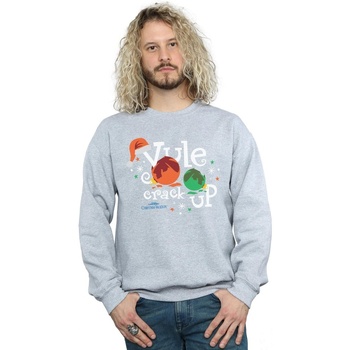textil Hombre Sudaderas National Lampoon´s Christmas Va Yule Crack Up Gris