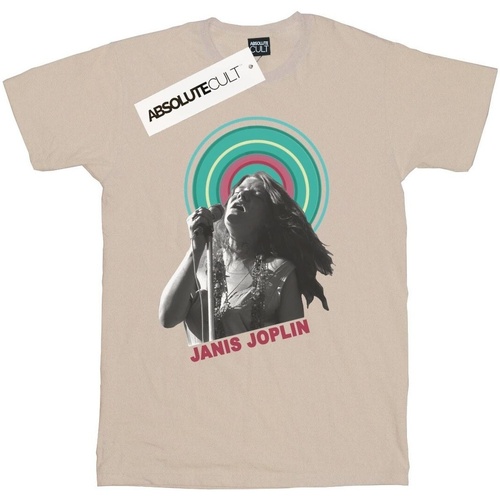 textil Mujer Camisetas manga larga Janis Joplin Halo Photo Multicolor
